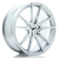 Felga JR Wheels JR21 19x8 (5 śrub) ET20-40 Silver Machined Face Blank największy sklep tuningowy w Polsce!