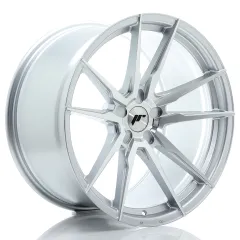 Felga JR Wheels JR21 20x11 (5 śrub) ET15-45 Silver Machined Face Blank największy sklep tuningowy w Polsce!