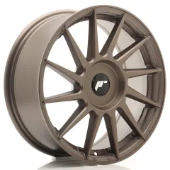 Felga JR Wheels JR22 17x7 (3/4/5 śrub) ET20-40 Matt Bronze Blank największy sklep tuningowy w Polsce!