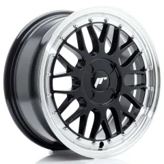 Felga JR Wheels JR23 16x7 (4 śrub) ET20-45 Gloss Black w/ Machined Lip Blank największy sklep tuningowy w Polsce!