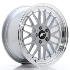 Felga JR Wheels JR23 17x8 5x100 ET35 Hyper Silver w/ Machined Lip największy sklep tuningowy w Polsce!