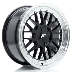 Felga JR Wheels JR23 17x8 (5 śrub) ET20-45 Gloss Black w/ Machined Lip Blank największy sklep tuningowy w Polsce!