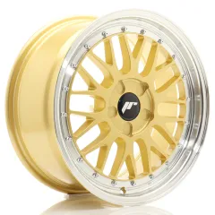 Felga JR Wheels JR23 17x8 (5 śrub) ET20-45 Gold w/ Machined Lip Blank największy sklep tuningowy w Polsce!