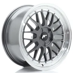 Felga JR Wheels JR23 18x8 (5 śrub) ET20-42 Hyper Gray w/ Machined Lip Blank największy sklep tuningowy w Polsce!