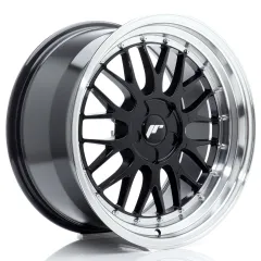 Felga JR Wheels JR23 18x9,5 (5 śrub) ET20-48 Gloss Black w/ Machined Lip Blank największy sklep tuningowy w Polsce!