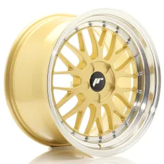 Felga JR Wheels JR23 18x9,5 (5 śrub) ET20-48 Gold w/ Machined Lip Blank największy sklep tuningowy w Polsce!