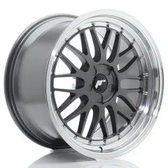 Felga JR Wheels JR23 19x10 (5 śrub) ET20-51 Hyper Gray w/ Machined Lip Blank największy sklep tuningowy w Polsce!