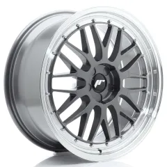 Felga JR Wheels JR23 20x9 (5 śrub) ET20-51 Hyper Gray w/ Machined Lip Blank największy sklep tuningowy w Polsce!
