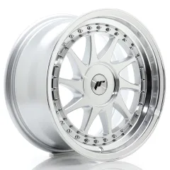Felga JR Wheels JR26 16x8 (4/5 śrub) ET10-30 Silver Machined Face Blank największy sklep tuningowy w Polsce!