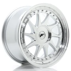 Felga JR Wheels JR26 17x8 (3/4/5 śrub) ET20-35 Silver Machined Face Blank największy sklep tuningowy w Polsce!