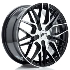 Felga JR Wheels JR28 16x7 (4/5 śrub) ET20-40 Gloss Black Machined Face Blank największy sklep tuningowy w Polsce!
