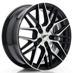 Felga JR Wheels JR28 17x7 5x112 ET40 Gloss Black Machined Face największy sklep tuningowy w Polsce!