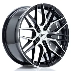 Felga JR Wheels JR28 17x8 5x112 ET40 Gloss Black Machined Face największy sklep tuningowy w Polsce!