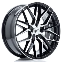 Felga JR Wheels JR28 18x7,5 4x100 ET40 Gloss Black Machined Face największy sklep tuningowy w Polsce!