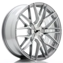 Felga JR Wheels JR28 18x7,5 (4/5 śrub) ET20-40 Silver Machined Face Blank największy sklep tuningowy w Polsce!