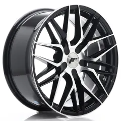 Felga JR Wheels JR28 18x8,5 (5 śrub) ET20-40 Gloss Black Machined Face Blank największy sklep tuningowy w Polsce!