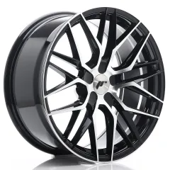 Felga JR Wheels JR28 19x8,5 (5 śrub) ET20-40 Gloss Black Machined Face Blank największy sklep tuningowy w Polsce!
