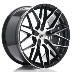 Felga JR Wheels JR28 19x9,5 (5 śrub) ET20-40 Gloss Black Machined Face Blank największy sklep tuningowy w Polsce!