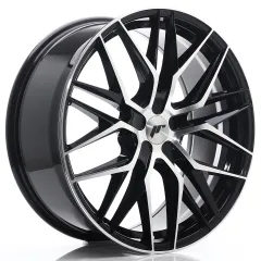 Felga JR Wheels JR28 21x9 (5 śrub) ET15-45 Gloss Black Machined Face Blank największy sklep tuningowy w Polsce!