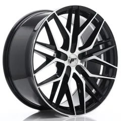 Felga JR Wheels JR28 22x10,5 (5 śrub) ET15-50 Gloss Black Machined Face Blank największy sklep tuningowy w Polsce!