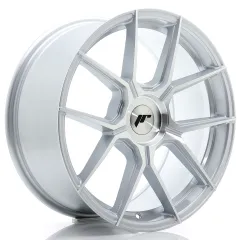 Felga JR Wheels JR30 18x8,5 (4/5 śrub) ET20-45 Silver Machined Face Blank największy sklep tuningowy w Polsce!
