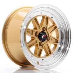 Felga JR Wheels JR31 15x7,5 4x100 ET20 Gold w/ Machined Lip największy sklep tuningowy w Polsce!
