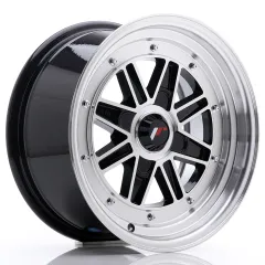 Felga JR Wheels JR31 15x7,5 (4 śrub) ET20 Gloss Black Machined Face Blank największy sklep tuningowy w Polsce!
