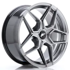 Felga JR Wheels JR34 18x8 (5 śrub) ET20-42 Hyper Black Blank największy sklep tuningowy w Polsce!