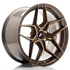 Felga JR Wheels JR34 18x9 (5 śrub) ET20-42 Platinum Bronze Blank największy sklep tuningowy w Polsce!