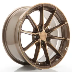 Felga JR Wheels JR37 17x8 (5 śrub) ET20-40 Platinum Bronze Blank największy sklep tuningowy w Polsce!