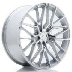 Felga JR Wheels JR38 18x8 (5 śrub) ET20-45 Silver Machined Face Blank największy sklep tuningowy w Polsce!