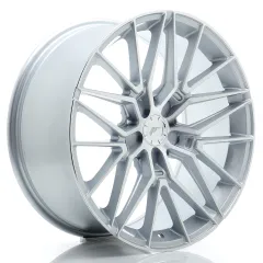 Felga JR Wheels JR38 19x9 (5 śrub) ET20-40 Silver Machined Face Blank największy sklep tuningowy w Polsce!