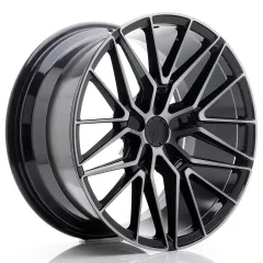 Felga JR Wheels JR38 19x9,5 (5 śrub) ET20-45 Black Brushed w/ Tinted Face Blank największy sklep tuningowy w Polsce!