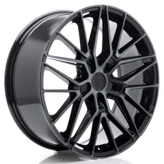 Felga JR Wheels JR38 20x8 (5 śrub) ET20-40 Black Machined w/ Tinted Face Blank największy sklep tuningowy w Polsce!