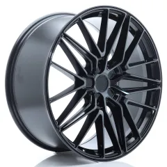 Felga JR Wheels JR38 22x10 (5 śrub) ET20-57 Black Brushed w/ Tinted Face Blank największy sklep tuningowy w Polsce!