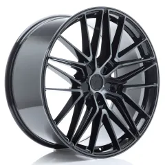 Felga JR Wheels JR38 22x9,5 (5 śrub) ET0-35 Black Brushed w/ Tinted Face Blank największy sklep tuningowy w Polsce!