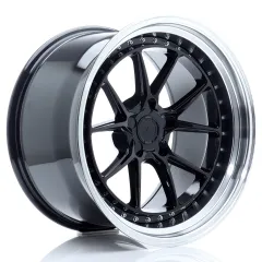 Felga JR Wheels JR39 19x11 (5 śrub) ET0-25 Gloss Black w/ Machined Lip Blank największy sklep tuningowy w Polsce!
