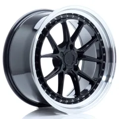 Felga JR Wheels JR39 19x9,5 (5 śrub) ET15-35 Gloss Black w/ Machined Lip Blank największy sklep tuningowy w Polsce!