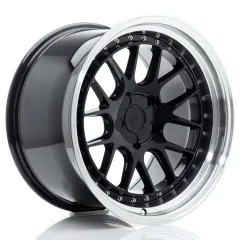 Felga JR Wheels JR40 18x10,5 (5 śrub) ET15-22 Gloss Black w/ Machined Lip Blank największy sklep tuningowy w Polsce!