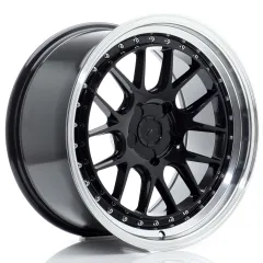 Felga JR Wheels JR40 18x9,5 (5 śrub) ET15-35 Gloss Black w/ Machined Lip Blank największy sklep tuningowy w Polsce!