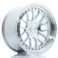Felga JR Wheels JR40 18x9,5 (5 śrub) ET15-35 Silver Machined Face Blank największy sklep tuningowy w Polsce!