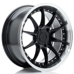 Felga JR Wheels JR41 18x8,5 (5 śrub) ET15-35 Gloss Black w/ Machined Lip Blank największy sklep tuningowy w Polsce!
