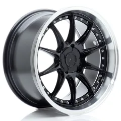 Felga JR Wheels JR41 18x9,5 (5 śrub) ET15-35 Gloss Black w/ Machined Lip Blank największy sklep tuningowy w Polsce!
