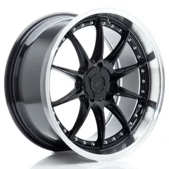 Felga JR Wheels JR41 19x9,5 (5 śrub) ET12-22 Gloss Black w/ Machined Lip Blank największy sklep tuningowy w Polsce!