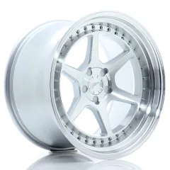 Felga JR Wheels JR43 18x10,5 (5 śrub) ET15-22 Silver Machined Face Blank największy sklep tuningowy w Polsce!