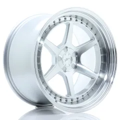 Felga JR Wheels JR43 19x11 (5 śrub) ET0-25 Silver Machined Face Blank największy sklep tuningowy w Polsce!
