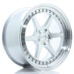 Felga JR Wheels JR43 19x9,5 (5 śrub) ET15-35 Silver Machined Face Blank największy sklep tuningowy w Polsce!