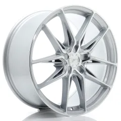 Felga JR Wheels JR44 20x9,5 (5 śrub) ET20-57 Silver w/ Machined Face Blank największy sklep tuningowy w Polsce!