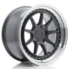 Felga JR Wheels JR47 18x9,5 (5 śrub) ET15-35 Hyper Gray w/ Machined Lip Blank największy sklep tuningowy w Polsce!