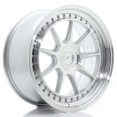Felga JR Wheels JR47 19x8,5 (5 śrub) ET15-35 Silver Machined Face Blank największy sklep tuningowy w Polsce!